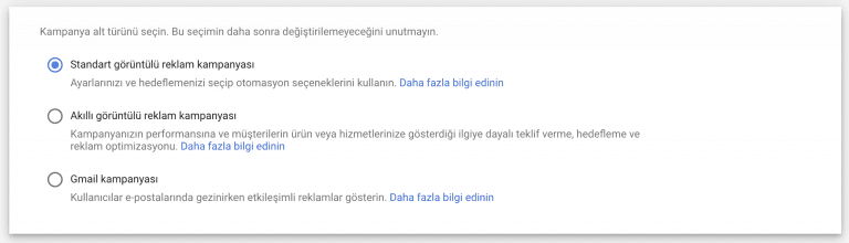reklam verme amacı
