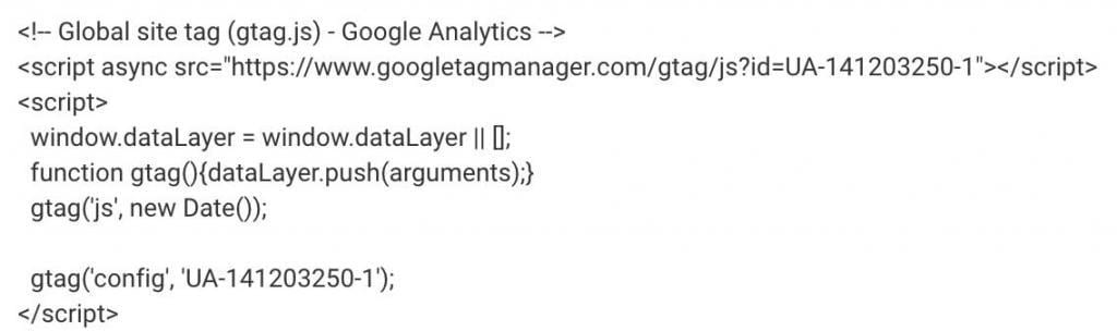 google analytics izleme kimliği
