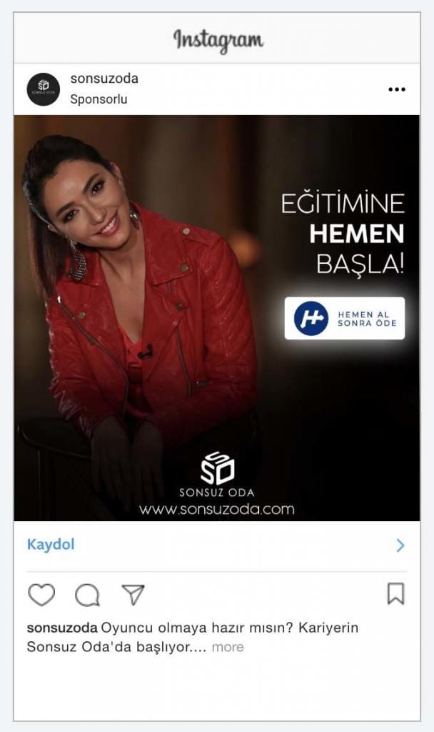 instagram reklam